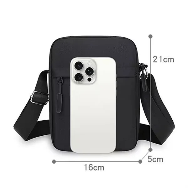 Oxford Cloth Small Crossbody Bag - Oxford Cloth Small Crossbody Bag - Image 1 of 4
