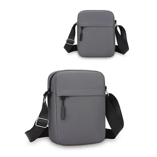 Oxford Cloth Small Crossbody Bag - Oxford Cloth Small Crossbody Bag - Image 4 of 4