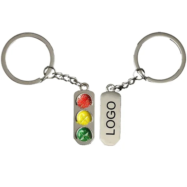 Creative Traffic Lights Keychain - Creative Traffic Lights Keychain - Image 0 of 4