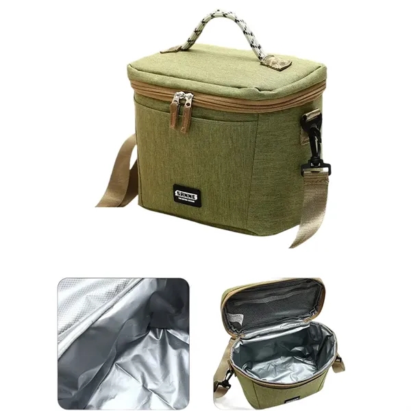 Oxford Cloth Lunch Box Insulated Bag - Oxford Cloth Lunch Box Insulated Bag - Image 2 of 4