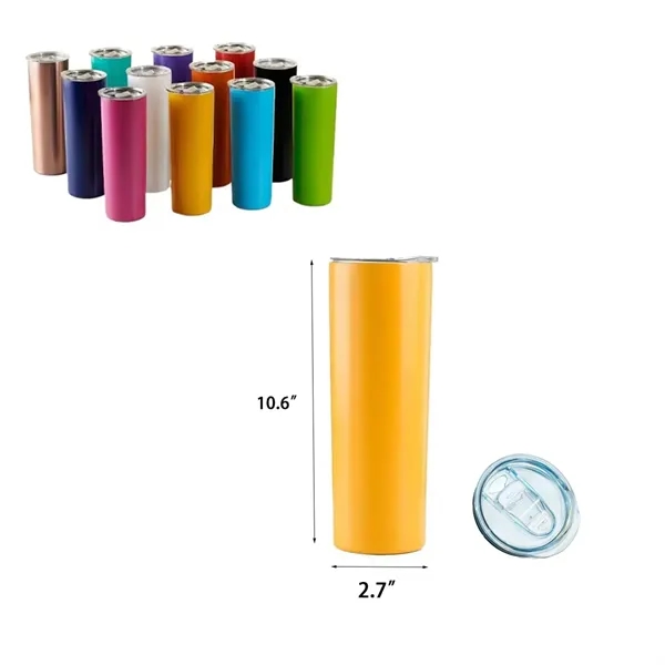 20oz Double-Layer Straight Vacuum Travel Cup - 20oz Double-Layer Straight Vacuum Travel Cup - Image 1 of 1