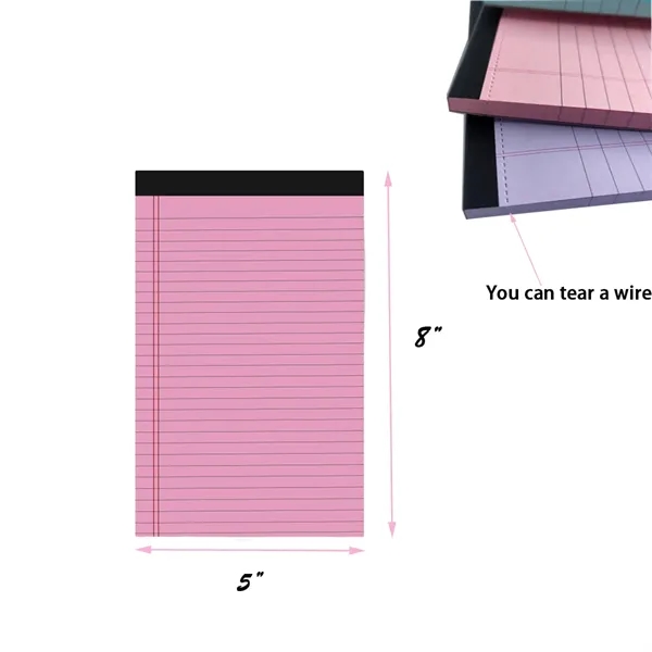 A5 Simple-style Horizontal-lined Memo Pad - A5 Simple-style Horizontal-lined Memo Pad - Image 1 of 1
