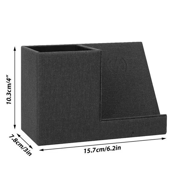 2 in 1 Wireless Charging Desk Organizer - 2 in 1 Wireless Charging Desk Organizer - Image 1 of 2