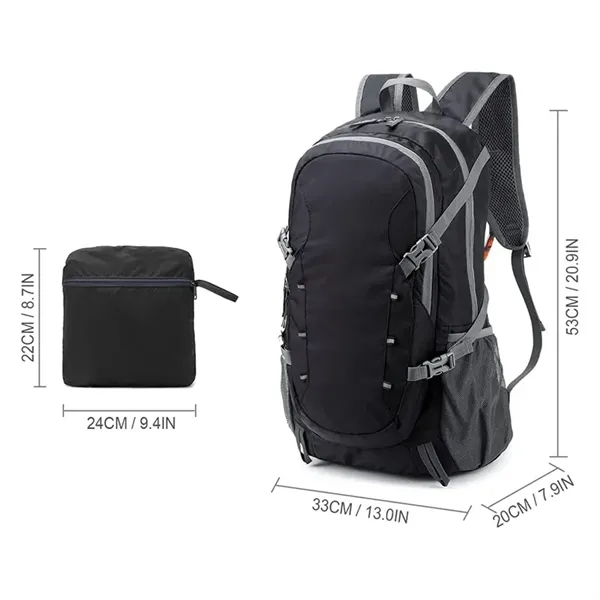 40L Ultra Lightweight Backpack Foldable Hiking Daypack - 40L Ultra Lightweight Backpack Foldable Hiking Daypack - Image 1 of 6