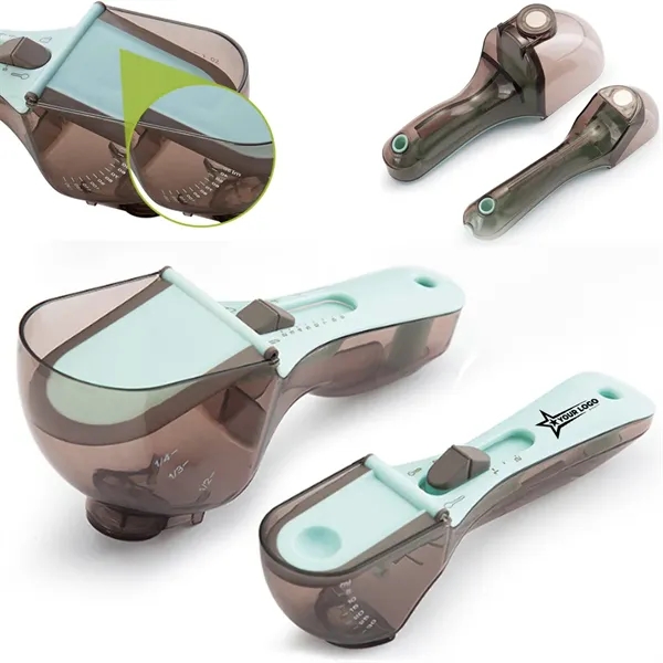 Adjustable Magnetic Measuring Spoon with Precise Scale - Adjustable Magnetic Measuring Spoon with Precise Scale - Image 0 of 3