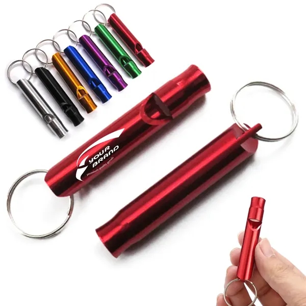 Emergency Whistle Keychain for Outdoor Survival & Safety - Emergency Whistle Keychain for Outdoor Survival & Safety - Image 0 of 4