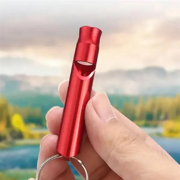 Emergency Whistle Keychain for Outdoor Survival & Safety - Emergency Whistle Keychain for Outdoor Survival & Safety - Image 4 of 4