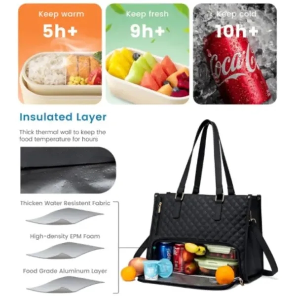 Lunch Tote Bag for Women - Lunch Tote Bag for Women - Image 1 of 10