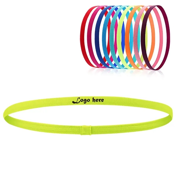 Silicone Sport Headbands - Silicone Sport Headbands - Image 0 of 2