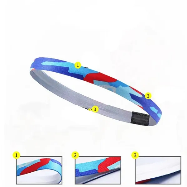 Silicone Sport Headbands - Silicone Sport Headbands - Image 1 of 2