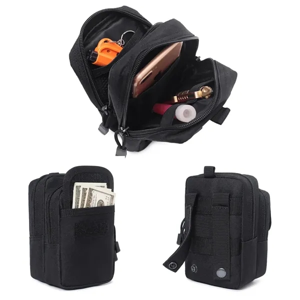 Tactical Utility Pouch with Multi-Pockets for Outdoor - Tactical Utility Pouch with Multi-Pockets for Outdoor - Image 3 of 4