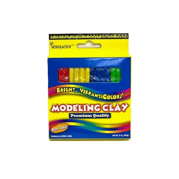 Modeling Clay - 4 Colors 12 oz - Modeling Clay - 4 Colors 12 oz - Image 0 of 0