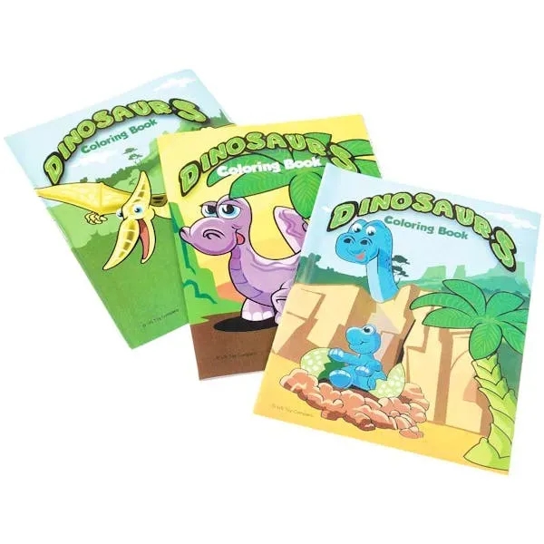 Dinosaur Coloring Books - Assorted - Dinosaur Coloring Books - Assorted - Image 0 of 0