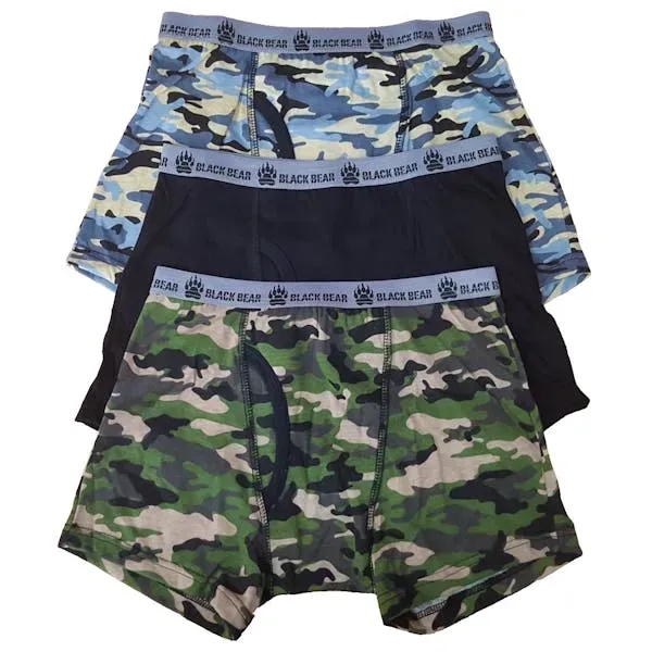 Boys' Knit Boxer Briefs - Small 2 Colors 3 Pack - Boys' Knit Boxer Briefs - Small 2 Colors 3 Pack - Image 0 of 0