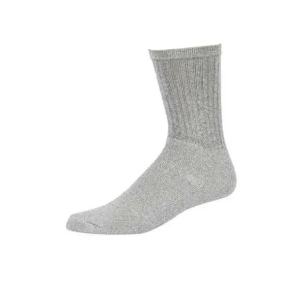 Cotton Crew Sport Socks - Gray 9-11 Stretch Knit - Cotton Crew Sport Socks - Gray 9-11 Stretch Knit - Image 0 of 0