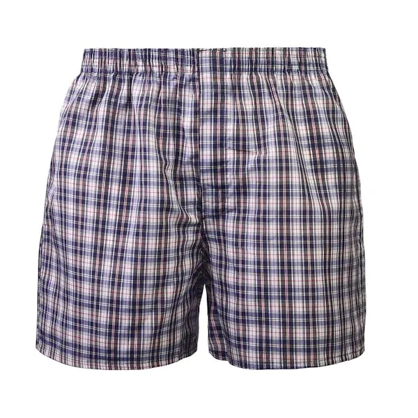 Men's Woven Boxer Shorts - Large Assorted Plaids - Men's Woven Boxer Shorts - Large Assorted Plaids - Image 0 of 0