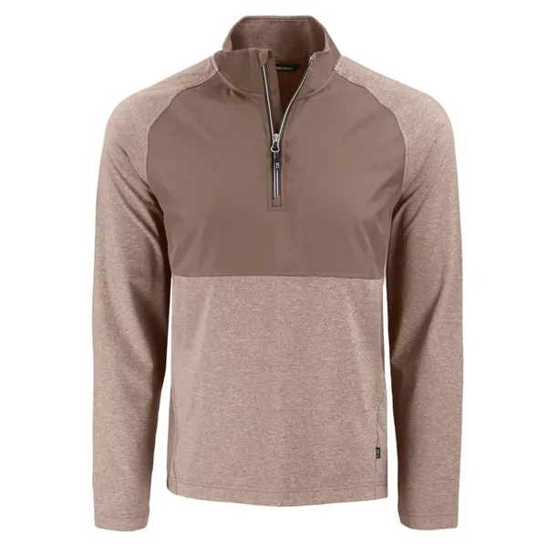 Cutter & Buck Adapt Eco Knit Hybrid Recycled Mens Quarter... - Cutter & Buck Adapt Eco Knit Hybrid Recycled Mens Quarter... - Image 18 of 30