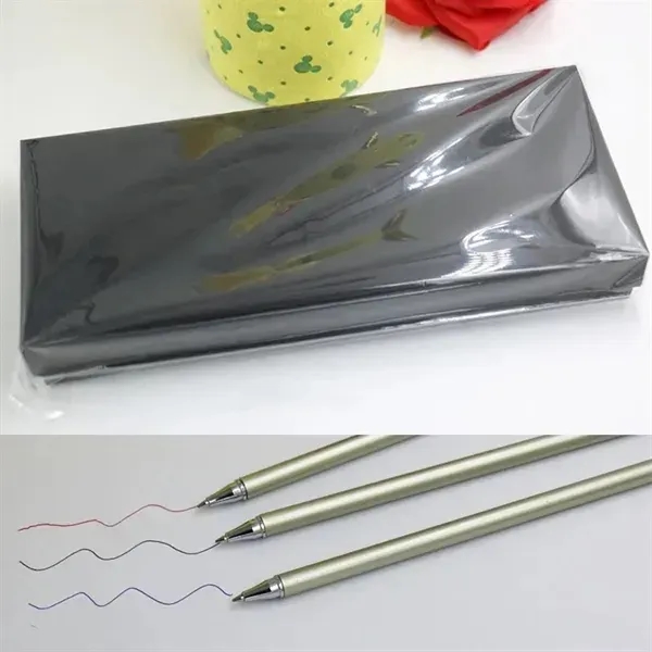 Mini Green Golf Desk Gift Set Colorful Pens - Mini Green Golf Desk Gift Set Colorful Pens - Image 3 of 4