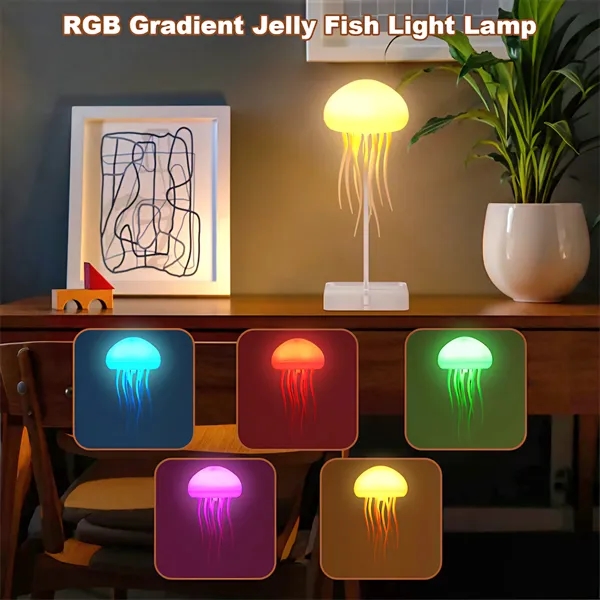 Voice Control Jellyfish Lamp with Base - Voice Control Jellyfish Lamp with Base - Image 2 of 8