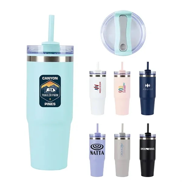 Yesler 30 oz. Double Wall Steel/PP Liner Travel Tumbler - Yesler 30 oz. Double Wall Steel/PP Liner Travel Tumbler - Image 0 of 7