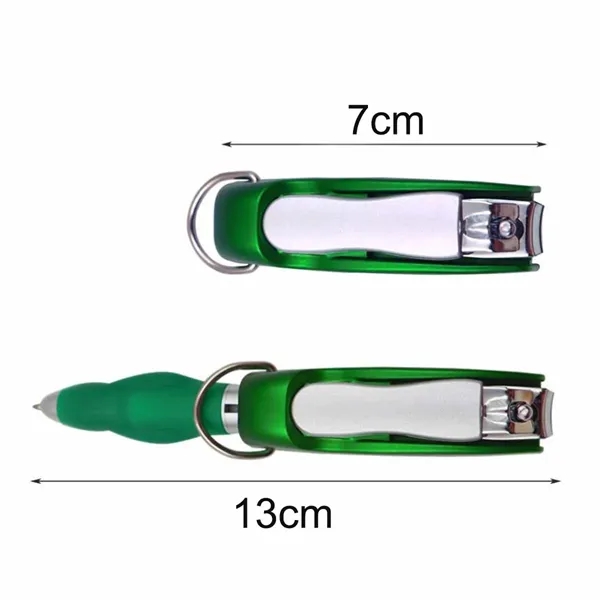 Nail Clipper Pen Keychain - Nail Clipper Pen Keychain - Image 1 of 4