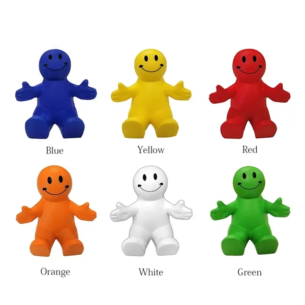 Happy Dude Cell Phone Stand Stress Ball - Happy Dude Cell Phone Stand Stress Ball - Image 1 of 11