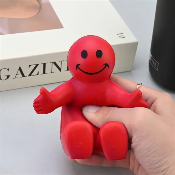 Happy Dude Cell Phone Stand Stress Ball - Happy Dude Cell Phone Stand Stress Ball - Image 11 of 11