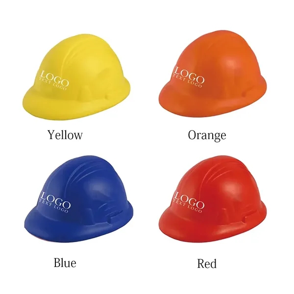 Hard Hat Stress Ball - Hard Hat Stress Ball - Image 1 of 8