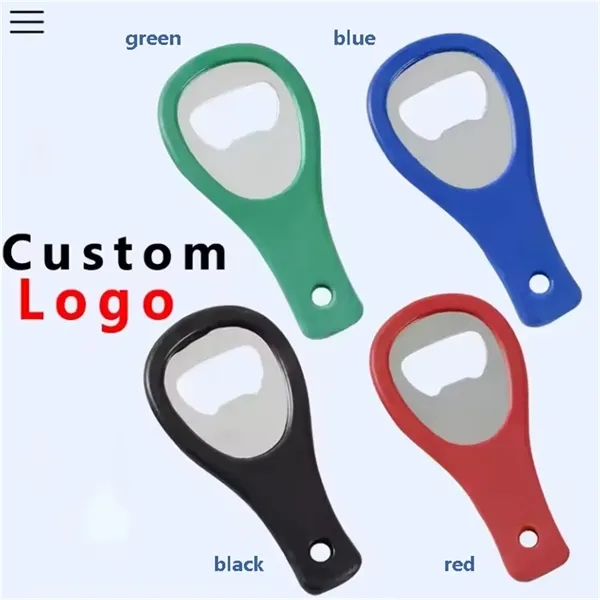 Mini Tennis Racket Beer Bottle Opener - Mini Tennis Racket Beer Bottle Opener - Image 1 of 3