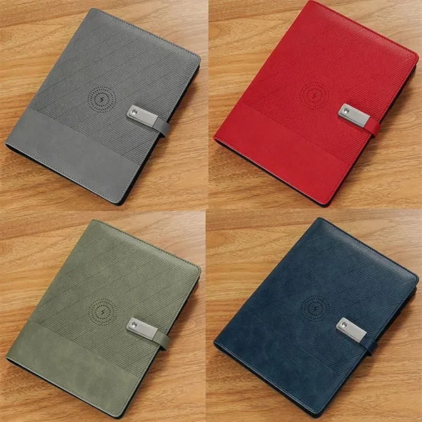 Premium Charging Notebook Gift Set with Power Bank - Premium Charging Notebook Gift Set with Power Bank - Image 1 of 3