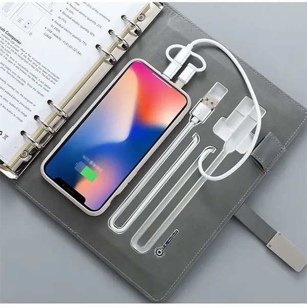 Premium Charging Notebook Gift Set with Power Bank - Premium Charging Notebook Gift Set with Power Bank - Image 3 of 3