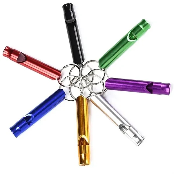 Aluminum Whistle Keychain - Aluminum Whistle Keychain - Image 1 of 7