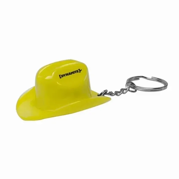 Cowboy Hat Bottle Opener Keychain - Cowboy Hat Bottle Opener Keychain - Image 3 of 6