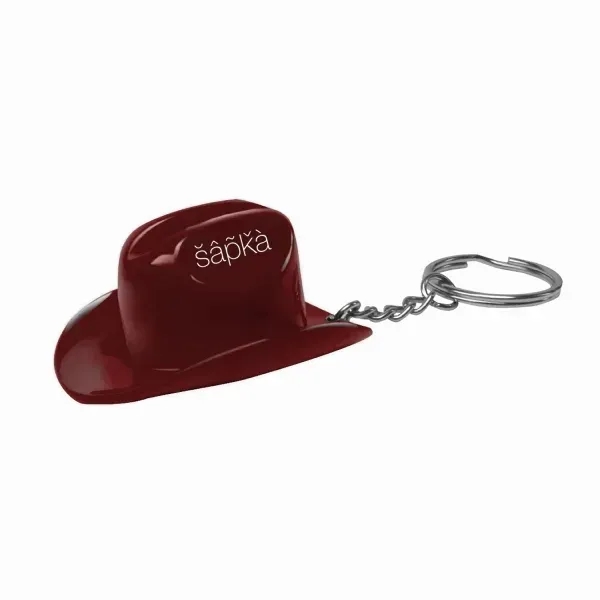 Cowboy Hat Bottle Opener Keychain - Cowboy Hat Bottle Opener Keychain - Image 6 of 6