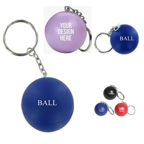 Stress Ball Key Chain - Stress Ball Key Chain - Image 0 of 4