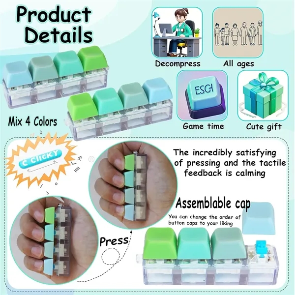 Keyboard Fidget Toy - Keyboard Fidget Toy - Image 1 of 2