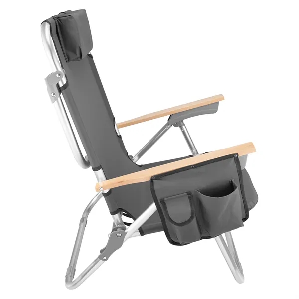 PORTABLE RECLINING BEACH CHAIR - PORTABLE RECLINING BEACH CHAIR - Image 1 of 2