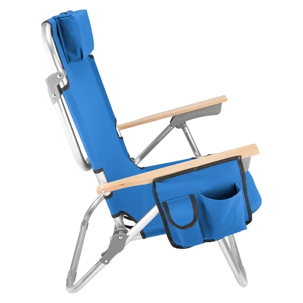 PORTABLE RECLINING BEACH CHAIR - PORTABLE RECLINING BEACH CHAIR - Image 2 of 2