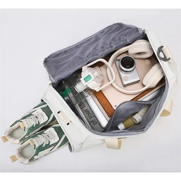 Multi Pocket Durable Sports Fitness Equipment Travel Bag - Multi Pocket Durable Sports Fitness Equipment Travel Bag - Image 2 of 3