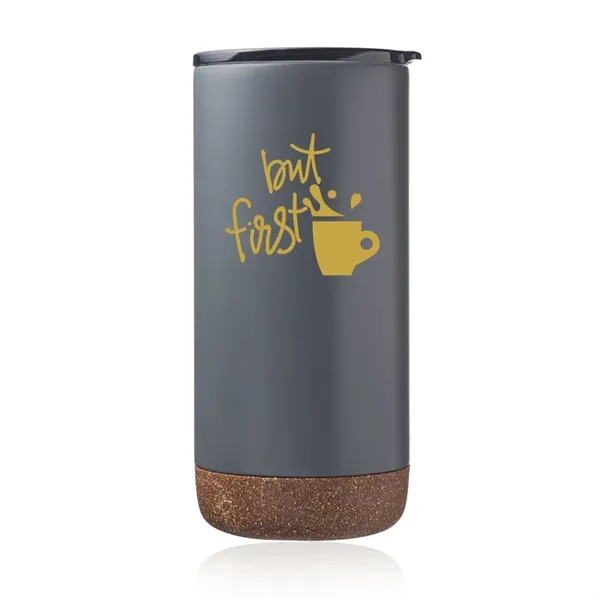 16 oz. Cork Bottom Travel Tumbler - 16 oz. Cork Bottom Travel Tumbler - Image 3 of 5