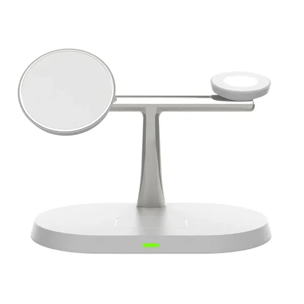 15W Magnetic 3 in 1 fast Wireless charger - 15W Magnetic 3 in 1 fast Wireless charger - Image 3 of 3