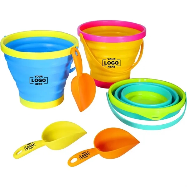 Foldable Beach Bucket - Foldable Beach Bucket - Image 4 of 4