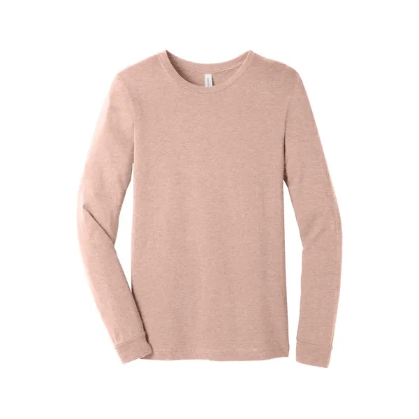 BELLA+CANVAS Unisex Heather CVC Long Sleeve Tee - BELLA+CANVAS Unisex Heather CVC Long Sleeve Tee - Image 91 of 92