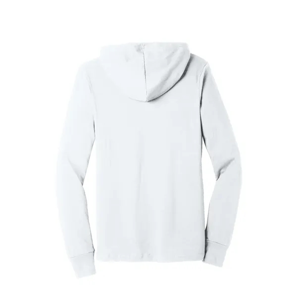 BELLA+CANVAS Unisex Jersey Long Sleeve Hoodie. - BELLA+CANVAS Unisex Jersey Long Sleeve Hoodie. - Image 14 of 16