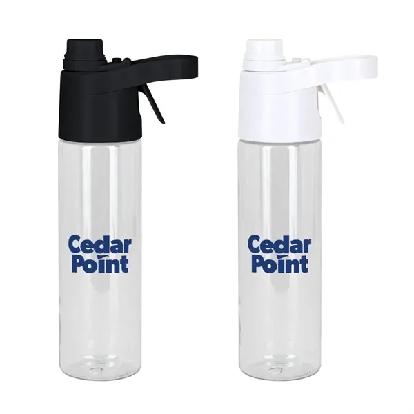 Spritzer 20 oz rPET Spray Water Bottle - Spritzer 20 oz rPET Spray Water Bottle - Image 0 of 2