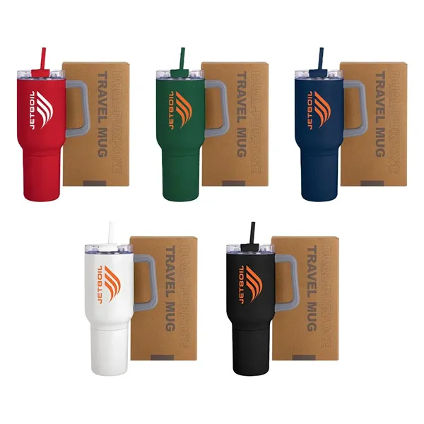 Key West 22 oz SS Travel Mug w/Can Cooler - Key West 22 oz SS Travel Mug w/Can Cooler - Image 0 of 0
