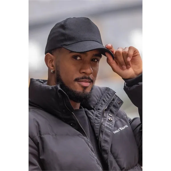 Impact 5 Panel 280gr Recycled Cotton Cap with AWARE™ - Impact 5 Panel 280gr Recycled Cotton Cap with AWARE™ - Image 12 of 21