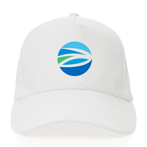 Impact 5 Panel 280gr Recycled Cotton Cap with AWARE™ - Impact 5 Panel 280gr Recycled Cotton Cap with AWARE™ - Image 15 of 21