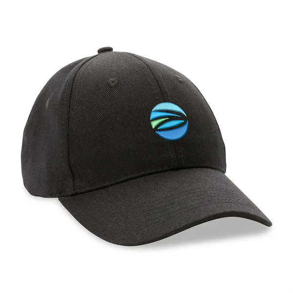Impact 6 Panel 280gr Recycled Cotton Cap with AWARE™ - Impact 6 Panel 280gr Recycled Cotton Cap with AWARE™ - Image 0 of 25