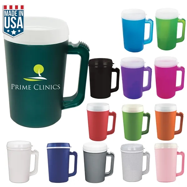 22 oz Insulated Mug - 22 oz Insulated Mug - Image 0 of 28